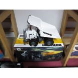 A 1:50th Scale Model of a Liebherr T264 Mining Truck by Conrad. Finished in white. As new. Boxed.