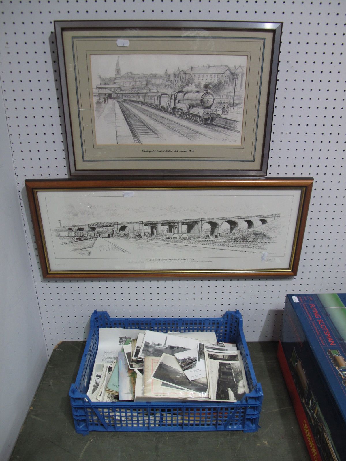 A Quantity of Railway Related Ephemera. Including photographs, booklets, postcards, subjects include