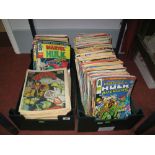Approximately 330 Marvel Superhero Comics from the 1970's, including approximately 100 2000AD