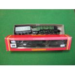 Two "OO" Scale Model Railway Locomotives by Hornby. A 4-6-2 A3 "Flying Scotsman" in LNER green.