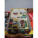 Ten Boxed Diecast Commercial Vehicles and Sets by Corgi, Lledo, Matchbox and EFE. Including Corgi #