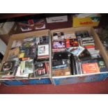 A Collection of Over 200 CD's, DVD's, etc, of varying themes, including classical, rock, pop,