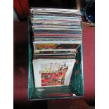 Rock and Pop LP's- Birds and Bees by The Monkees, Donovan, Love Affair, Madonna, etc, (approximately