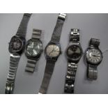 Jowissa Automatic, Tegrov, Accurist, Montine and Timex Gent's Wristwatches. (5)