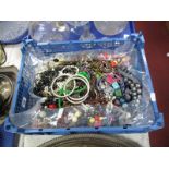 A Mixed Lot of Assorted Costume Jewellery:- One Box