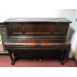 George Rogers & Sons, London, Early XX Century Rosewood Upright Piano, manufactured by Lyon-Hall,