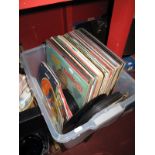 A Quantity of Elvis LP's, 45RPM's, EP's and 78RPM, together with further vinyl interest in The
