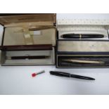 Parker Duofold, Mabie Todd & Co, rolled gold and other pens/ pencils.