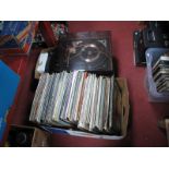 A Duel 1225 Turntable, together with a good collection of circa 1960's/80's vinyl LP's, including