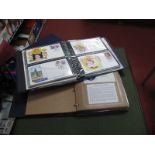 Three Large Full Albums of Various Commonwealth First Day Covers Celebrating the Queens 60th