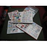 A Range of GB, GB Commonwealth and Foreign Stamps, in four small stockbooks.