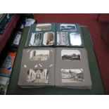 Collections of Early XX Century Postcards in Two Contemporary Albums. The cards are multithematic