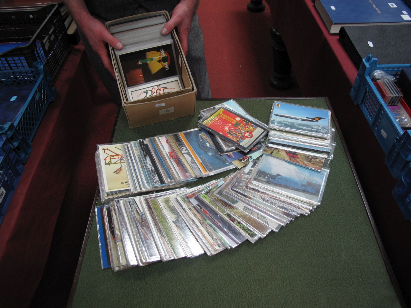 A Quantity of Mid/Late XX Century Postcards, all having a transport interest. Carefully sorted