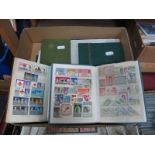 GB Stamps, a small but good mint collection, neatly arranged in five small stockbooks and loose in