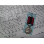 WWI Distinguished Conduct Medal to 34550 L/CPL J. Allison 9th Batt, York & Lancs.  *L/Cpl Allison