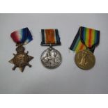 A World War One Trio, War, Victory and 1914-15 Star, awarded to 6556 SJT H. Rowbottom, York and Lanc