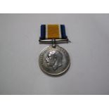 A World War One War Medal , awarded to 13-718 Cpl S. Wilkes, York and Lanc Regiment, 13TH BATT/