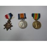 A World War One Trio, War ,Victory and 1914-15 Star, awarded to 16530 Pte R. Haigh, York and Lanc