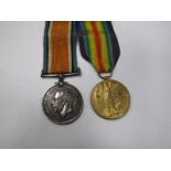 A World War One Duo, War and Victory Medals, awarded to 12-1604 Pte J.  Webster, York and Lanc