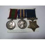 A Victorian Group of Three Medals, consisting of Afghanistan Medal 1878-79-80, Egypt Medal 1882-89