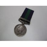 A Single General Service Medal King George VI Malaya, awarded to 2704862 GDSM R. Holland, Scots