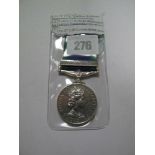 A Single General Service Medal Queen Elizabeth II Northern Ireland , awarded to  LAC A.R. Harvey,