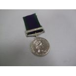 A Single General Service Medal Queen Elizabeth II Northern Ireland , awarded to 24378109 RGR A.J.