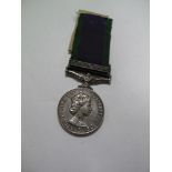 A Single General Service Medal Queen Elizabeth II Northern Ireland , awarded to 24140119 Pte T.G.