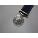 A Single General Service Medal Queen Elizabeth II Northern Ireland , awarded to 24095984 L/Cpl J.