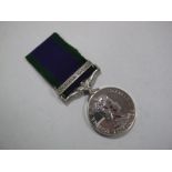 A Single General Service Medal Queen Elizabeth II Northern Ireland , awarded to 24288684 Pte J.