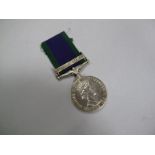 A Single General Service Medal Queen Elizabeth II Northern Ireland , awarded to 24464710 L/Cpl B.