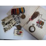 A WWI Medal Trio, made up of Distinguished Conduct Medal, war Medal and Victory Medal to 118377