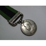 A Single India General Service Medal King Edward VII N.W. Frontier 1908, awarded to 855 Saddler