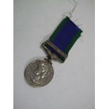 A Single General Service Medal Queen Elizabeth II Northern Ireland , awarded to 24388395 Pte D.