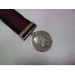 Natal Rebellion Medal, with Natal 1906 Clasp to Pvt C. Lowe, a member of the Yorks and Lancs