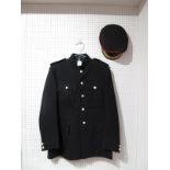 Uniform No. 1 Dress, officers cap, tunic and trousers to Royal Engineers by Austin Reed.