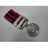 A Single India General Service Medal Victorian Burma 1885-7, Burma 1887-89, awarded to 1209 Pte R.