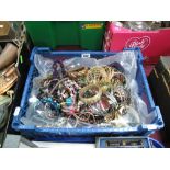 A Mixed lot of Assorted Costume Jewellery:- One Box