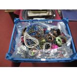 A Mixed Lot of Assorted Costume Jewellery:- One Box