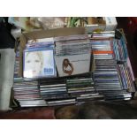 A Collection of Over 150 CD's, mostly singles, compilations, etc:- Two Boxes