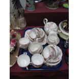 Royal Standard- "Fancy Free" Tea service of Thirty-Eight Pieces:- One Tray