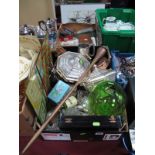 Tureens, mug, candles, glassware, boxes etc :- One Box