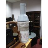 A Novelty Wine Rack, moulded as a bottle of Chateaux De Sours wine.