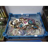 A Mixed Lot of Assorted Costume Jewellery:- One Box