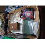 A Quantity of UK Coinage, stamps, postcards, etc.