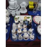 Sixteen Ceramic Bells, Radford hors-d'oeuvre's:- One Tray