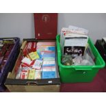 Rotherham United, autographs, team sheets, Xmas cards, tickets, seat cushion, etc:- Two Boxes