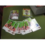 Three Sets of Sheffield United Collectors Cards, many autographed including Tony Currie, Peter