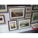 A Pair of XIX Century Prints of Sheffield, Dam House, Crookes, Valley Park, and possibly