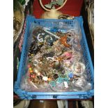 A Mixed Lot of Assorted Costume Jewellery :- One Box